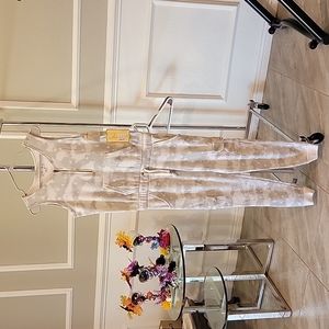 NWT Vintage Havana Tank Camo Jumpsuit